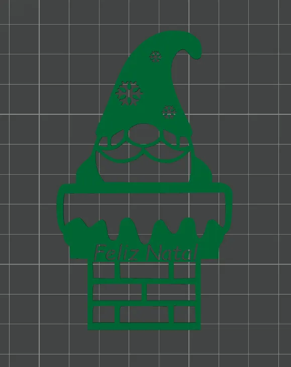 2d Merry Christmas Gnome