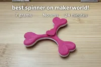 12 spinners on one plate