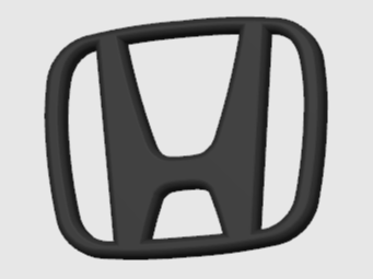 Honda Emblem for front emblem spacer