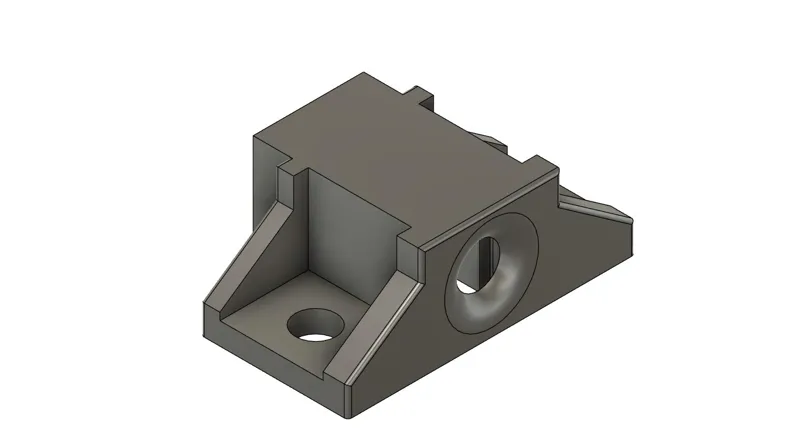AMS Stack - PTFE connector mount - straight