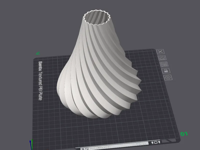Simple spiral Vase