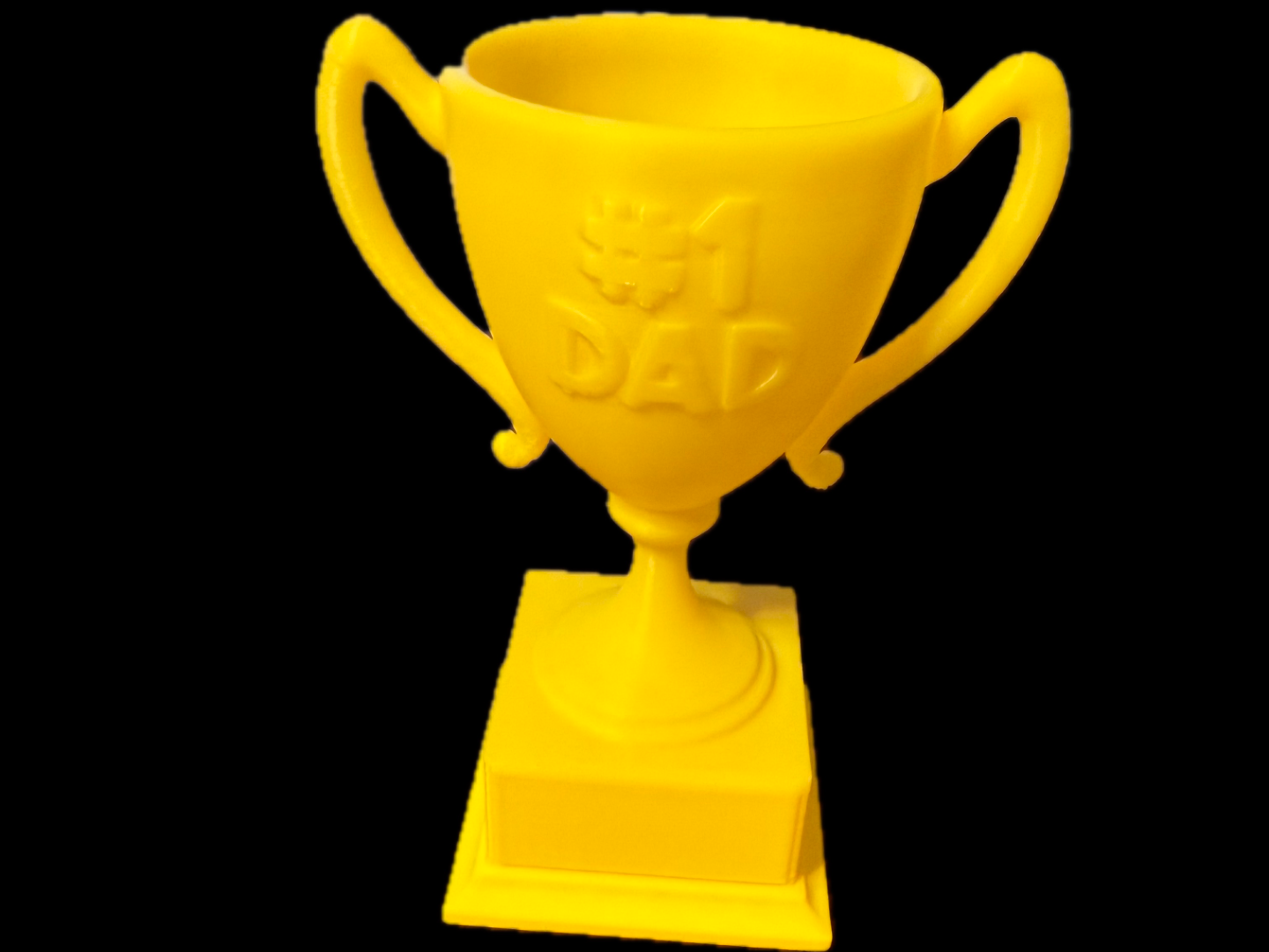 #1 DAD TROPHY - CUSTOMIZABLE