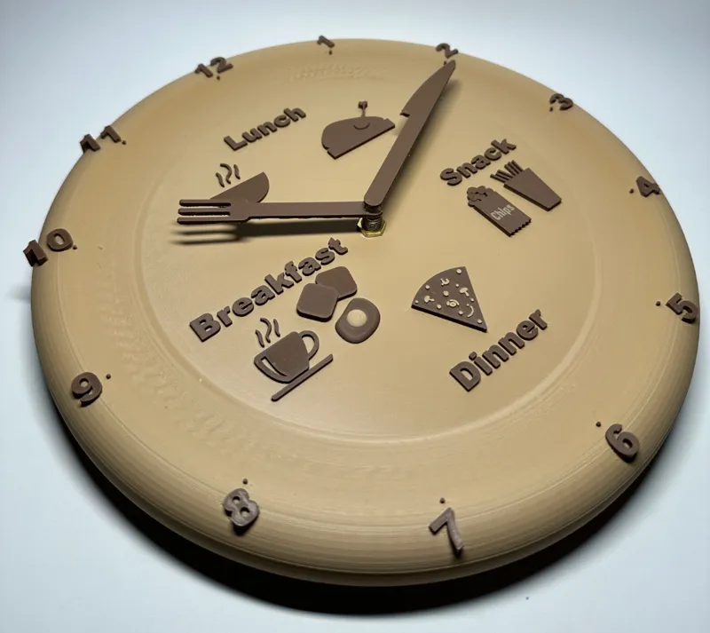 Kitchen wall clock