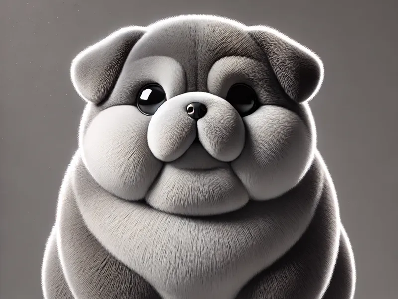 Fat sweet Dog / Fetter süsser Hund