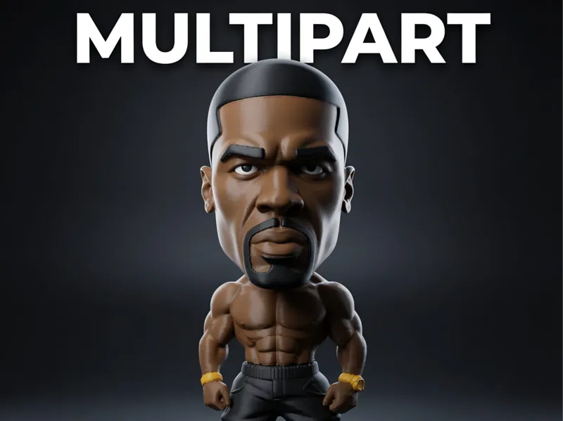 50 cent bobblehead charicature