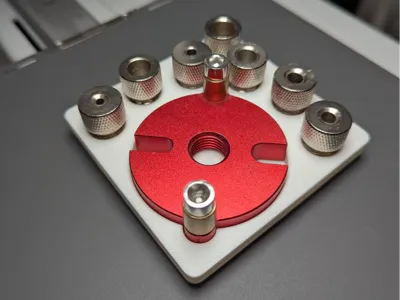 Dowel Jig Gridfinity (2x2) Holder