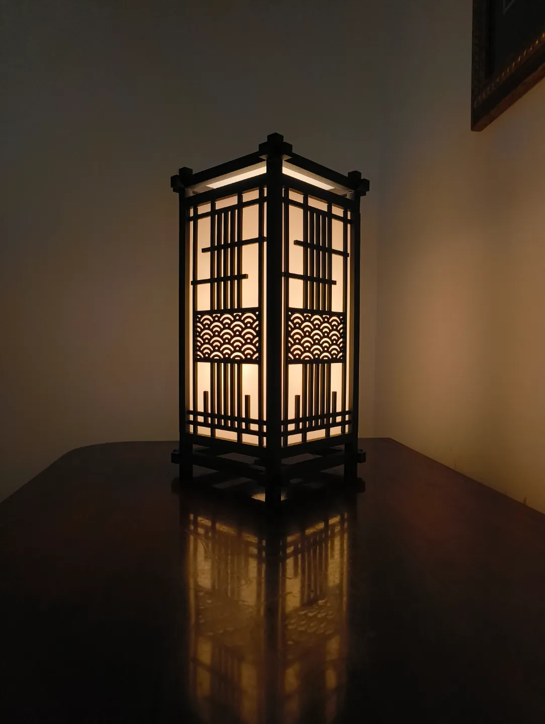 KUMIKO Modular LED Lamp: "DELTA", LEDLampkit001 view 2