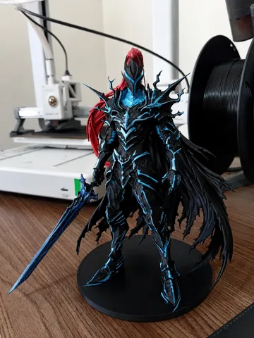 Modelo para impresión 3D: IGRIS (solo leveling) — vista de referencia 4