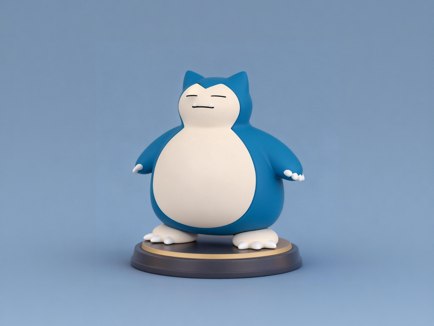 卡比兽-口袋妖怪精灵宝可梦pokemon-儿童涂色玩具神奇宝贝