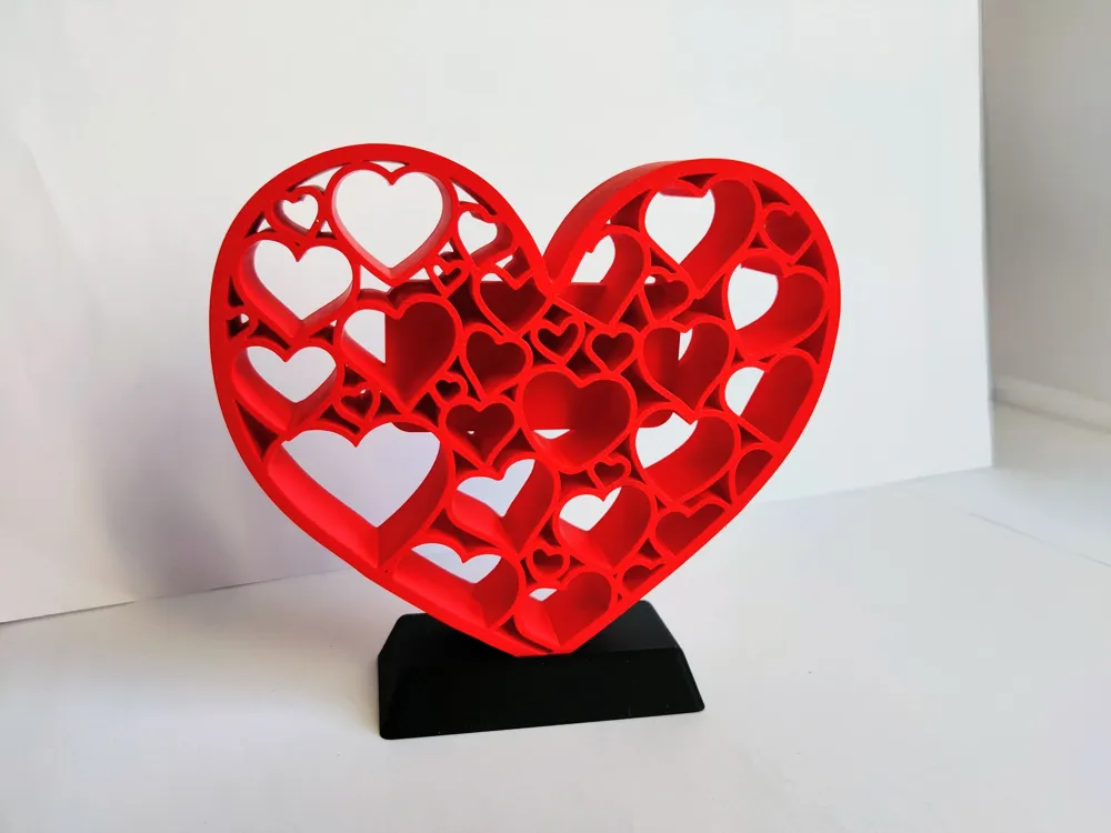 Heart of Hearts *** UPDATE **** - Free 3D Print Model - MakerWorld