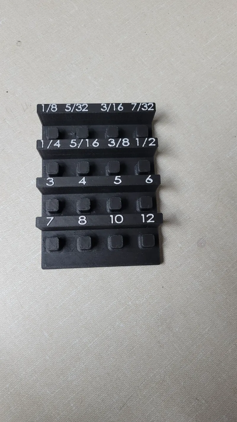 3/8 socket holder