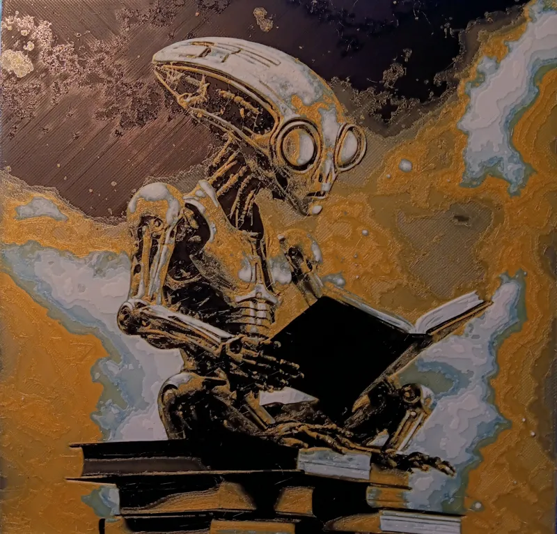 HueForge: Alien Robot Droid