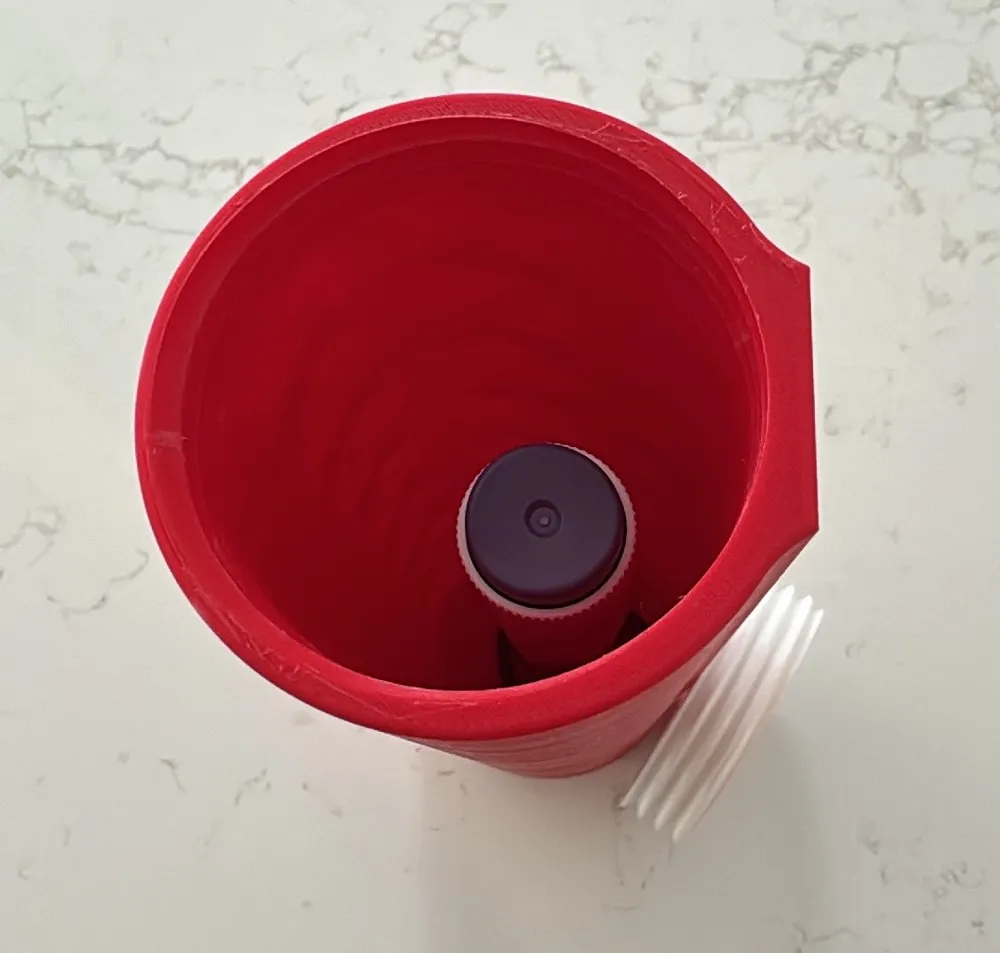 Injector Travel Case/Sharps Container Remixed by JakeMakes MakerWorld