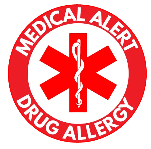 Medical Tag Drug Allergy by 3D__KP MakerWorld