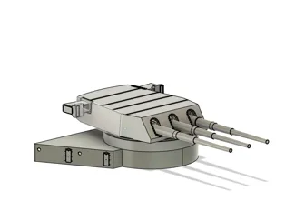 16'' L50 MK7 Turret Iowa class