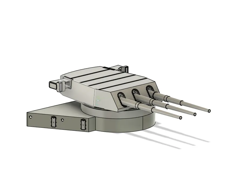 16'' L50 MK7 Turret Iowa class