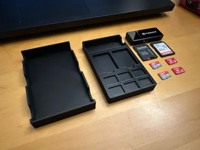 SD Card Storage with USB Reader