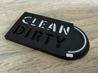 Dishwasher Clean/Dirty Indicator