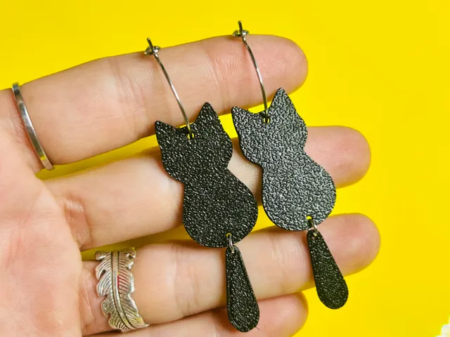 pendientes gatos