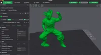 Figurine de Goku en position de combat — photo 4