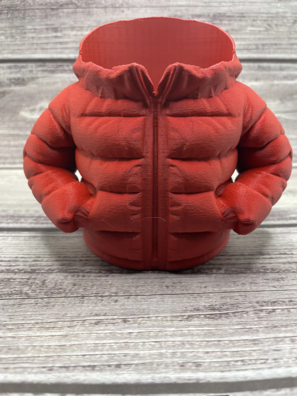 Puffer Jacket Can Koozie view 2