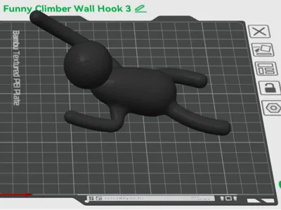 Funny Climber Wall Hook 3