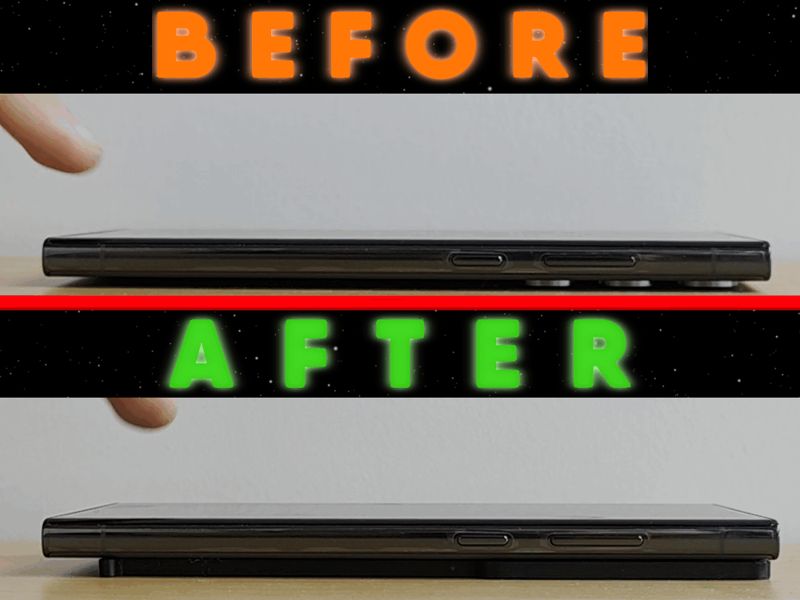 Anti-Wobble Protection for Samsung Phone