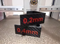 0.2mm layer, 2 walls, 15% infill