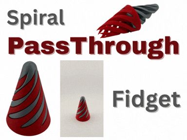 Spiral PassThrough Fidget