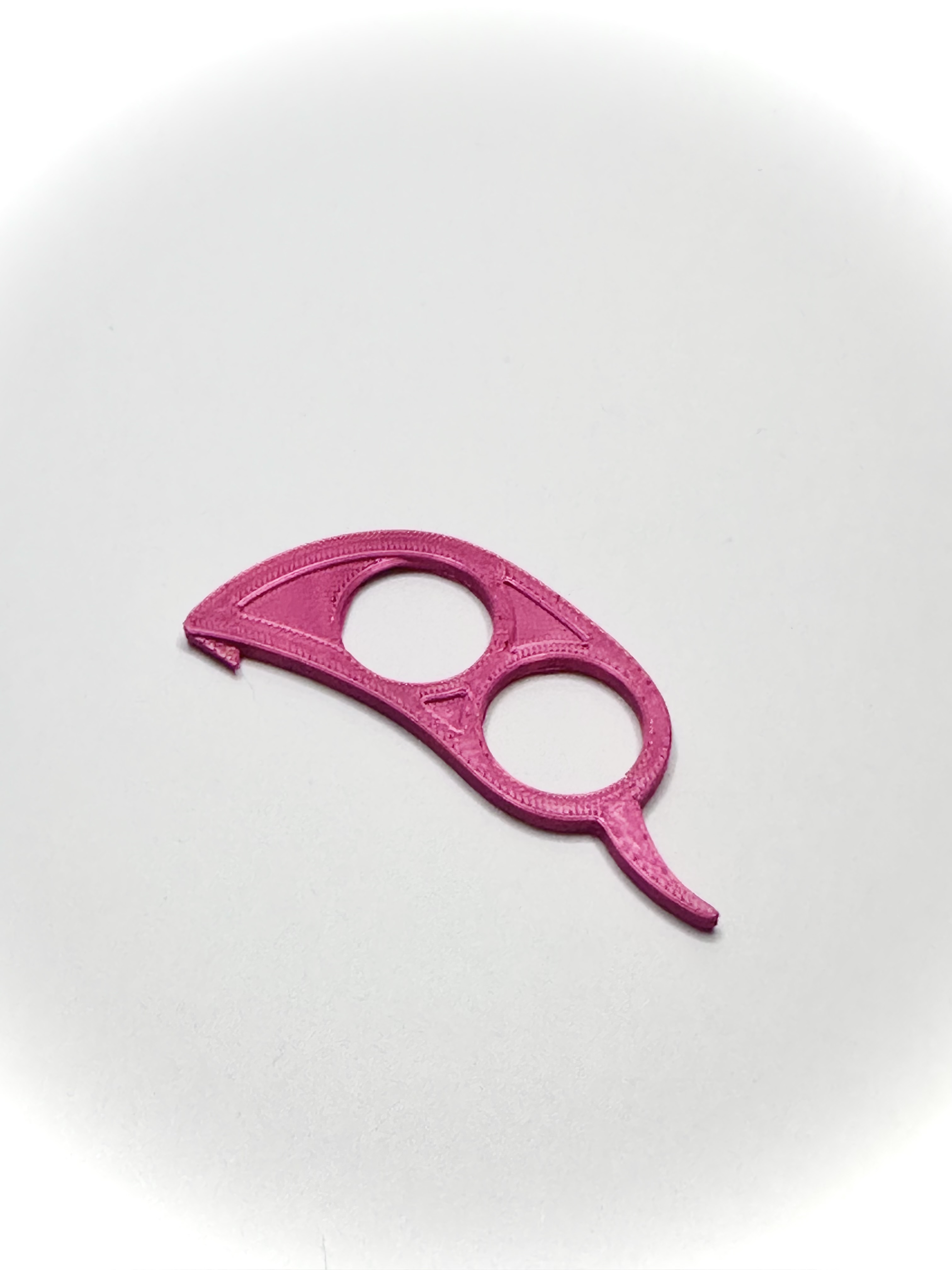 Miniatura 1 do modelo 3D 剥橙子神器！！剥橙子小工具 仅3g！！