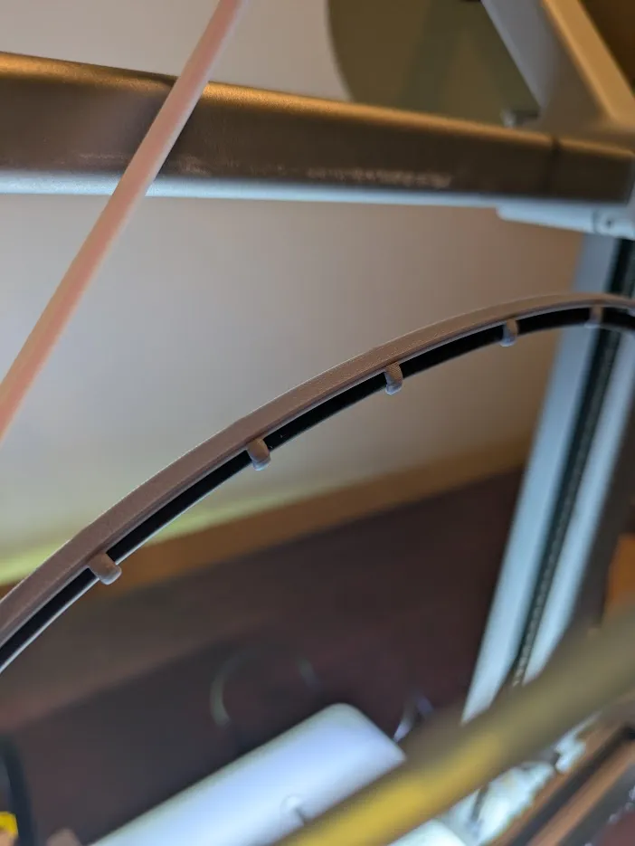 A1 usb cable guide - smoother clips and 5mm longer Remixed by Cinco ...