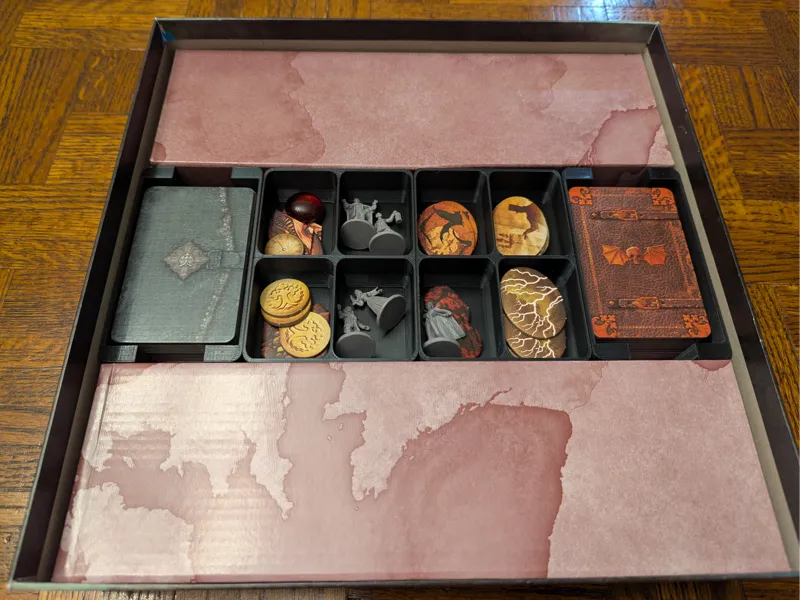 Fury of Dracula 3E orgainizer for original insert