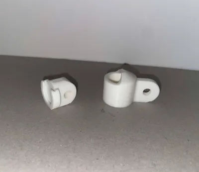 Standard Syringe to 6mm dowel connector