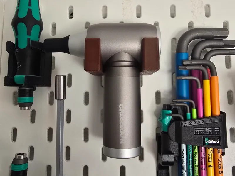Crossgun turbon fan Skadis holder