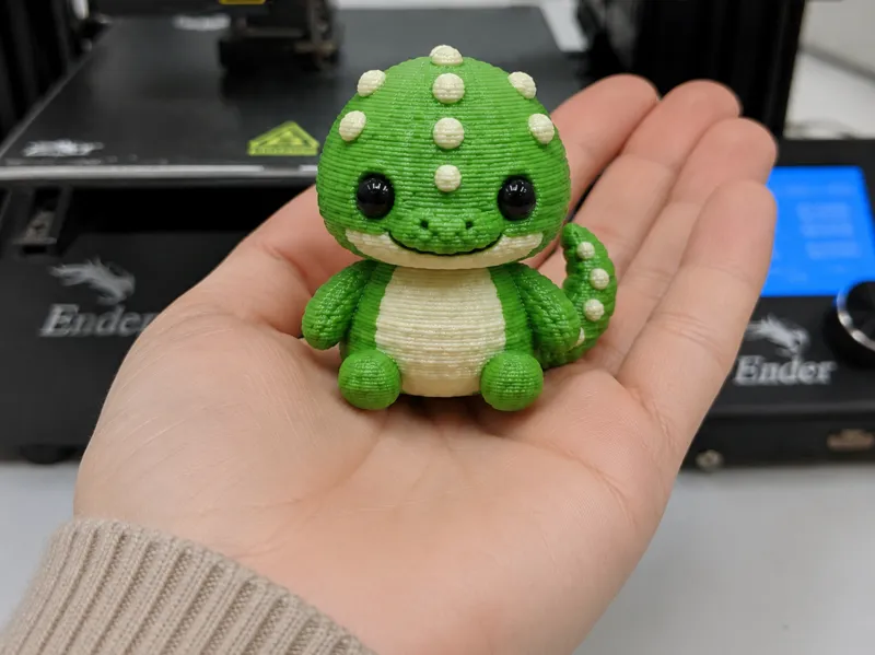 Cute Knitted Lizard