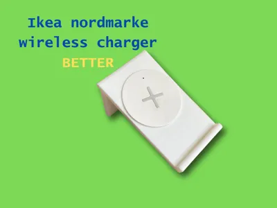 Ikea NORDMÄRKE wireless charger phone stand