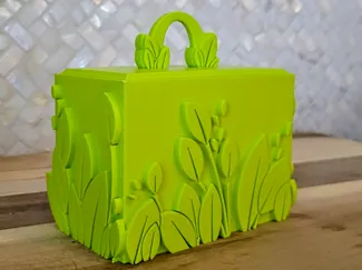 Leafy Box for Storing Tea Bags Or Whatever