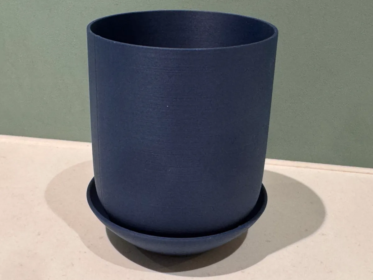 Flower pot 8x10cm - Free 3D Print Model - MakerWorld
