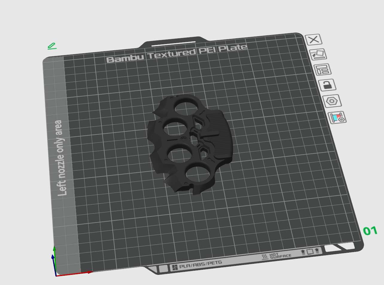 Miniatura 2 do modelo 3D brass knuckles