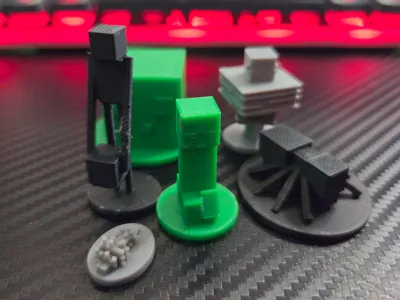 DND MINCRAFT MINIS hostile mob pack