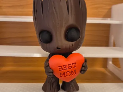 Cute Groot with Heart – Gift for Mother’s Day