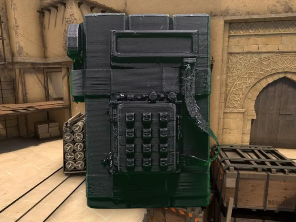 Counter Strike Bomb - Free 3D Print Model - MakerWorld