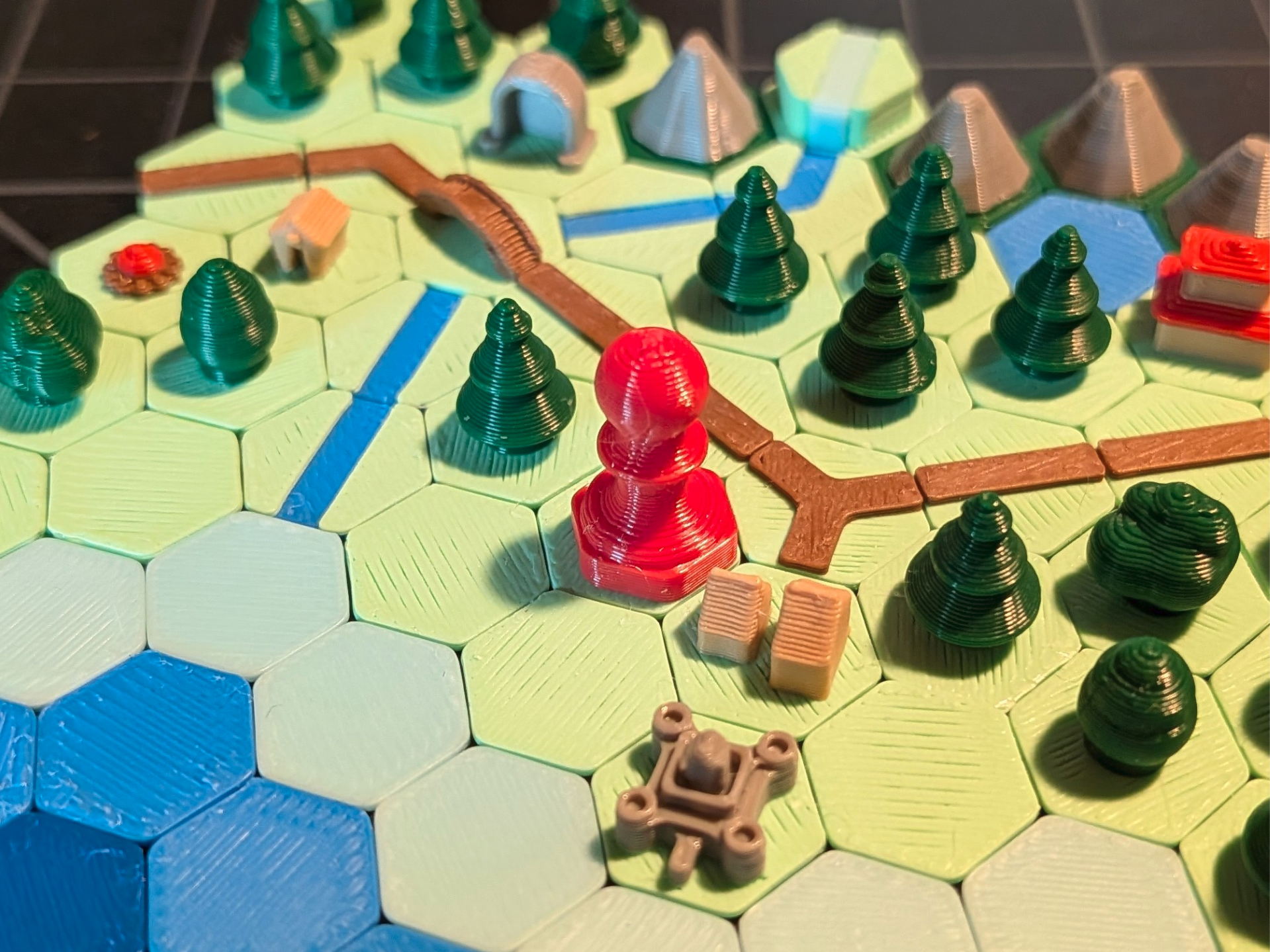 Player/Enemy Marker for RPG Hexgrids