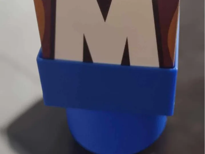 Big M Milk Carton Drink Holder. Fits 600ml cartons