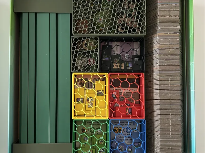 Organizer per Ark Nova Il Santuario degli Animali