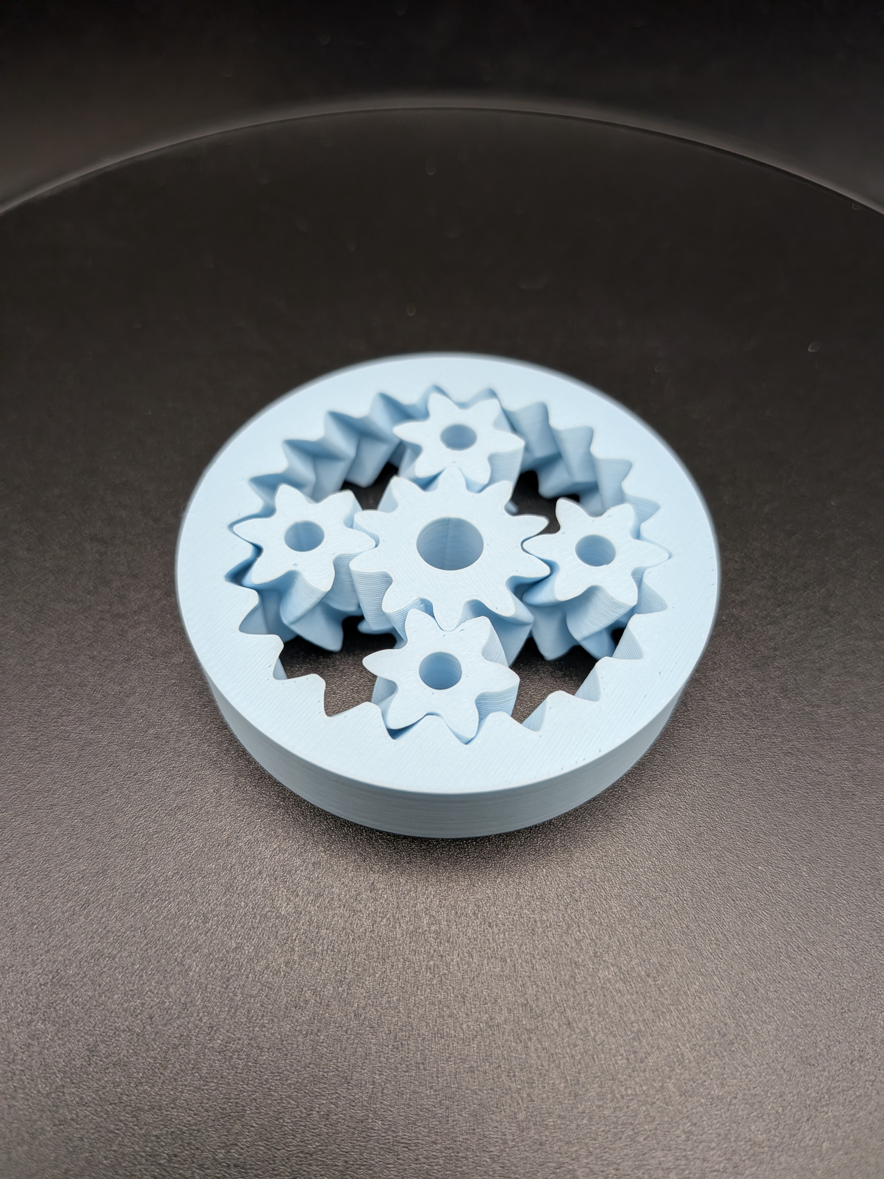 Miniatura 2 do modelo 3D Customizable Parametric Planetary Fidget