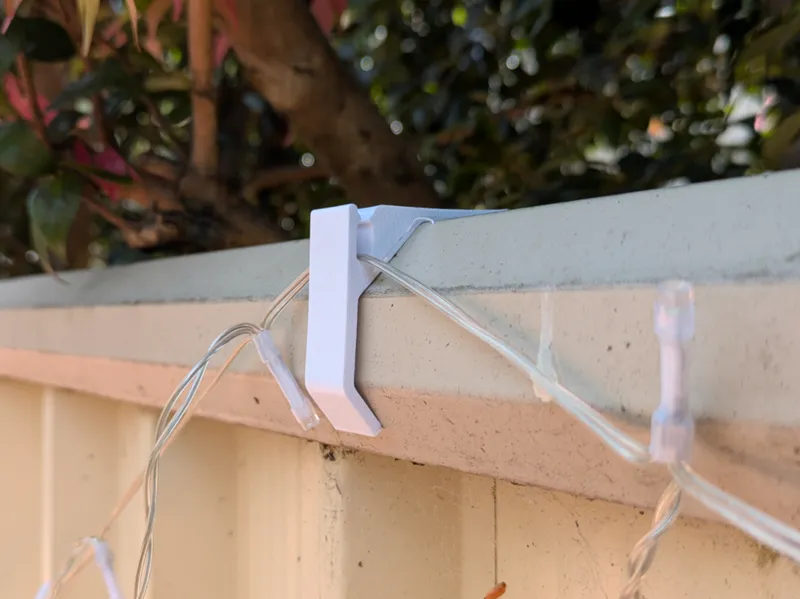 LED / Christmas Light Hook for Colorbond Fence