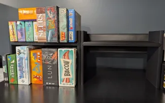Small Board/Card Game Shelf