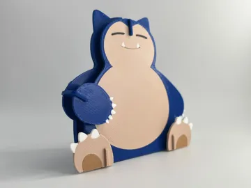 Figura decorativa: Pokemon #143 - Snorlax kit card — vista de referencia 3