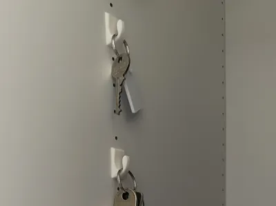 Ikea shelf lost hole key holder